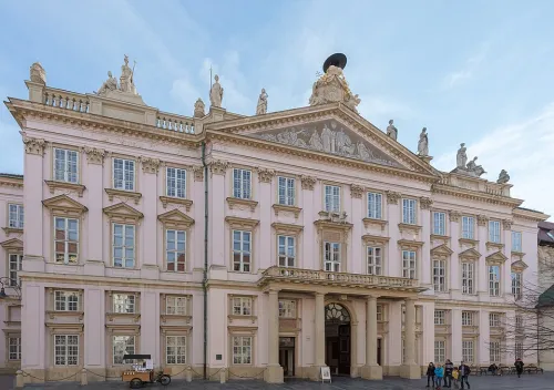 Primate's Palace in Bratislava, stop 7 on the self-guided walking tour