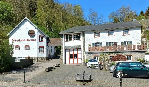 Erlebnismuseum / Felsenkeller in Monschau, stop 3 on the self-guided walking tour