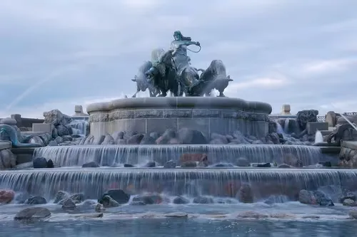 Gefion-Brunnen in Kopenhagen, Station 7 auf dem selbstgeführten Stadtrundgang