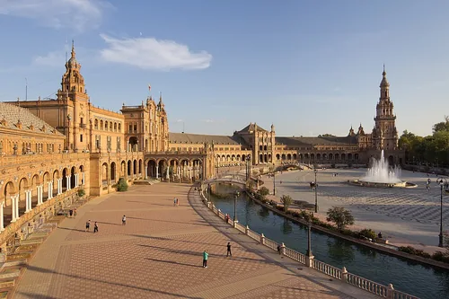 Plaza de España in Sevilla, Station 3 auf dem selbstgeführten Stadtrundgang