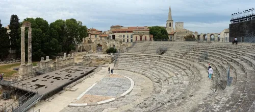 Antikes Theater von Arles, Station 2 auf dem selbstgeführten Stadtrundgang