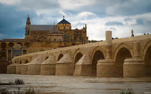 Roman Bridge in Cordoba, stop 8 on the self-guided walking tour