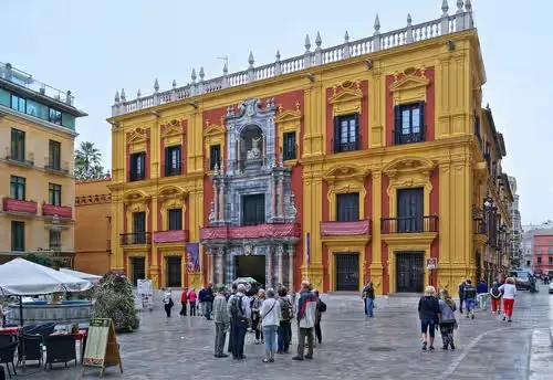 Episcopal Palace in Malaga, stop 7 on the self-guided walking tour