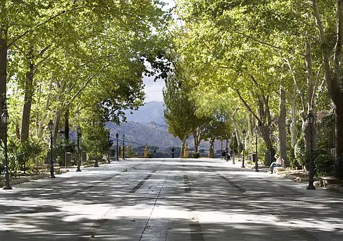 Alameda del Tajo in Ronda, stop 1 on the self-guided walking tour