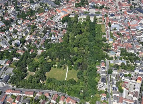 Hofgarten in Bayreuth, stop 3 on the self-guided walking tour