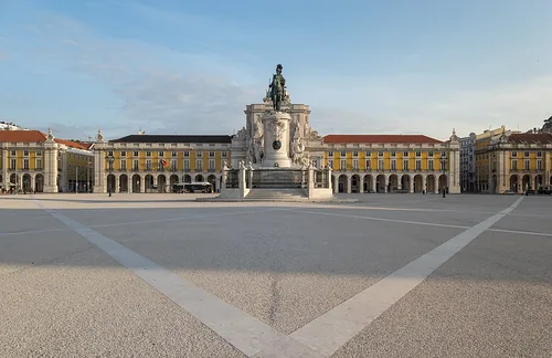 Praça do Comércio in Lissabon, Station 7 auf dem selbstgeführten Stadtrundgang